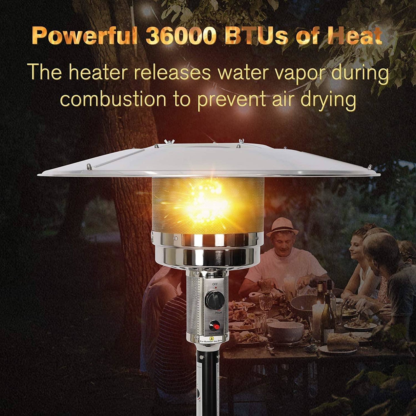 Bosonshop Portable Outdoor Propane Heater