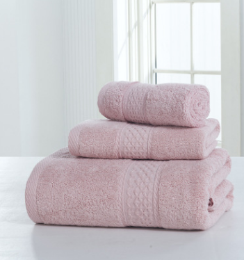 Cotton Double-Sided Skin-Friendly Bath Towel Set