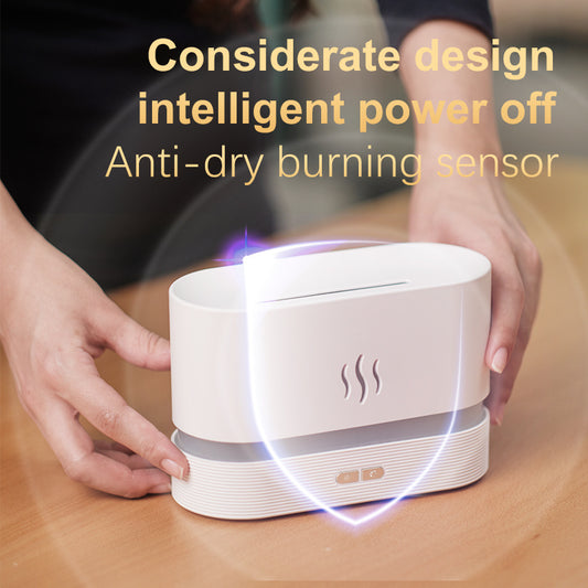 Aroma Diffuser Flame Light Mist Humidifier