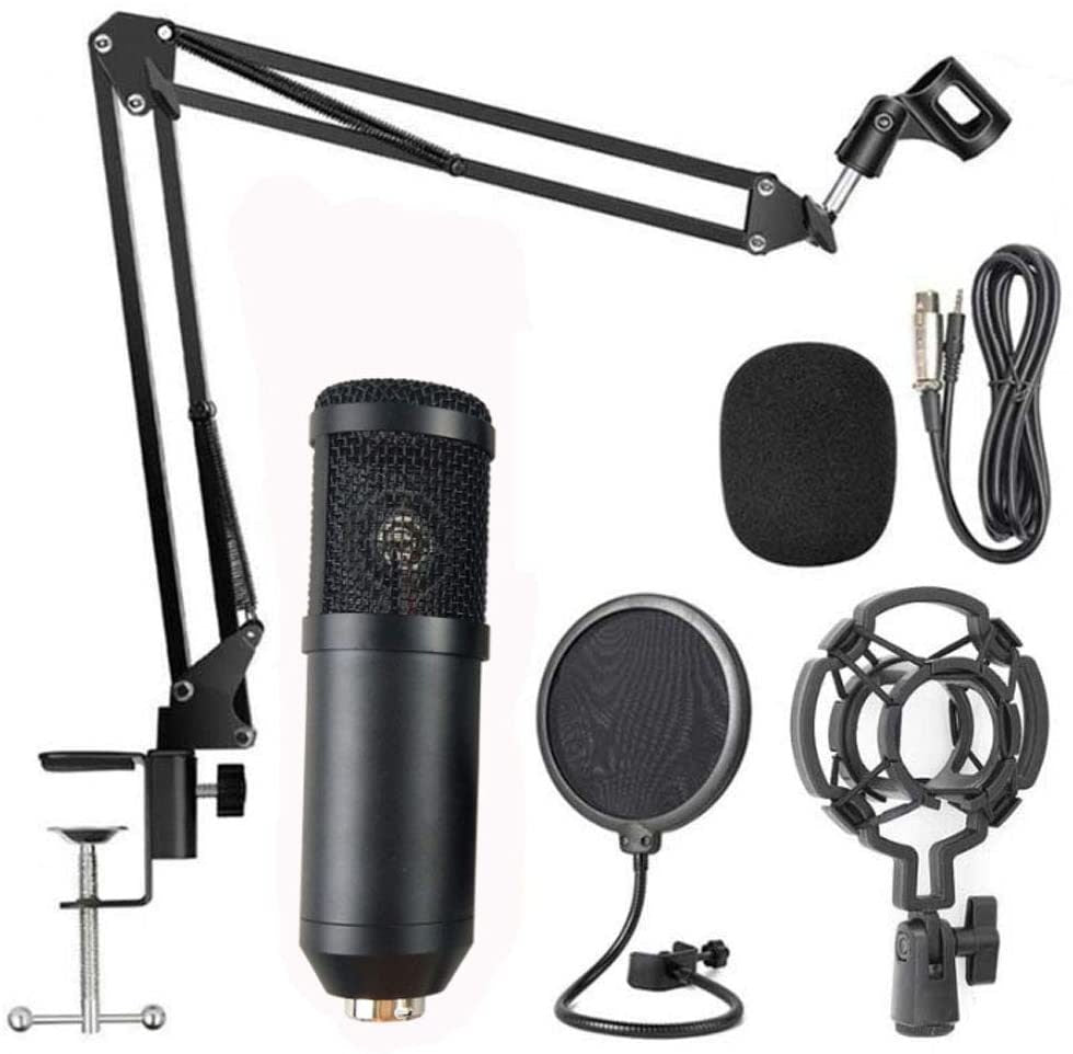 New Capacitance Microphone Set for Computer Recording and Mobile Phone