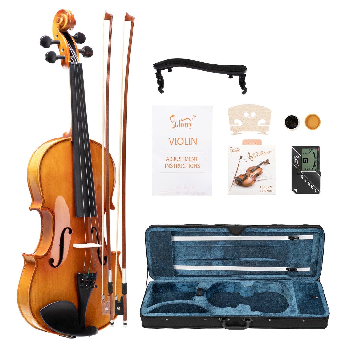 Glarry GV401 4/4 Acoustic Violin Kit