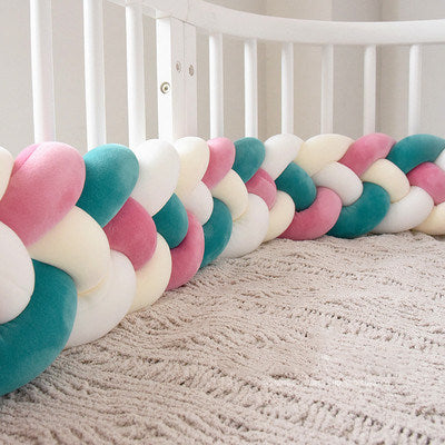 Homejoy Heightening Braided Crib Bumpers