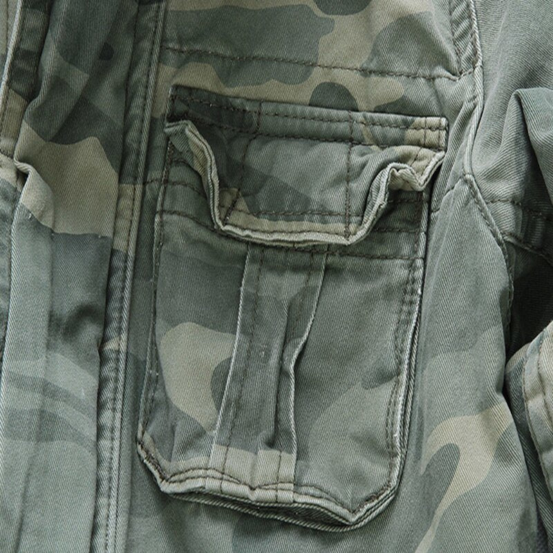 Men's Stylish Tactical Denim Jacket