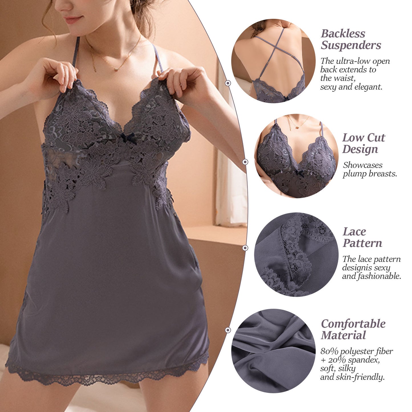 Women's Lingerie Nightdress