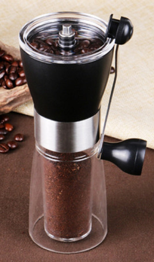 Handheld Grinder Mill with Ceramic Burrs for Coffee, Tea, Herbs and Spices