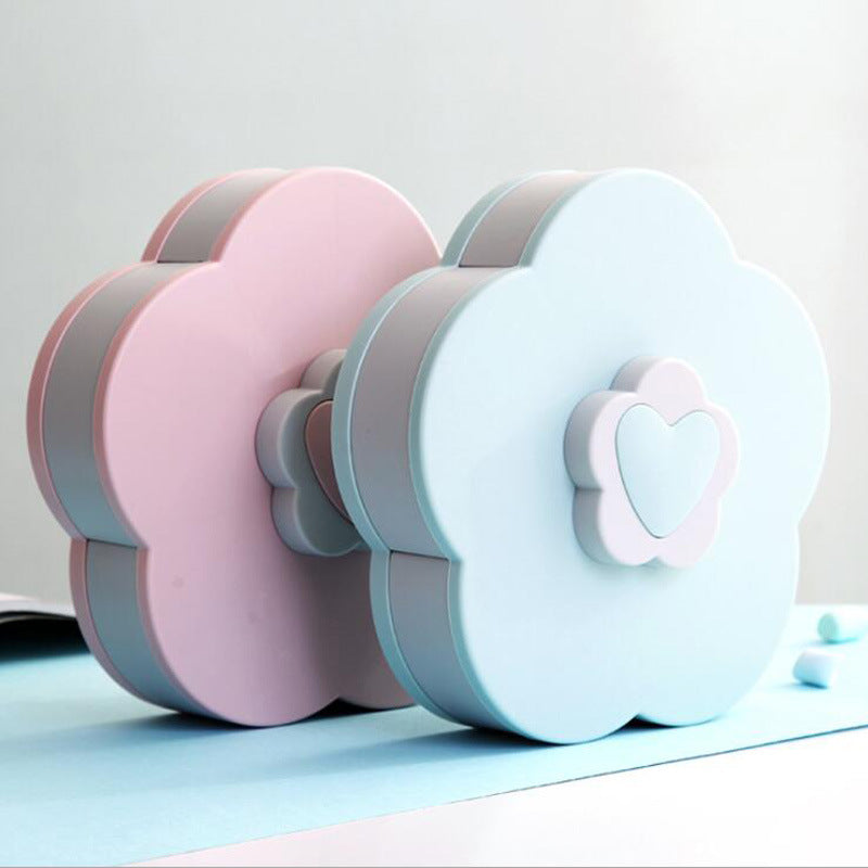 Flower Type Rotating Snack Holder