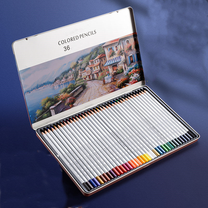 Water-Soluble/ Oil-Based Color Pencil Drawing Set