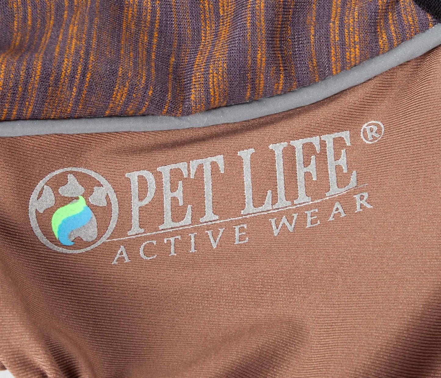 Pet Life Active 'Chase Pacer' Heathered Performance 4-Way Stretch Two-Toned Full Body Warm Up