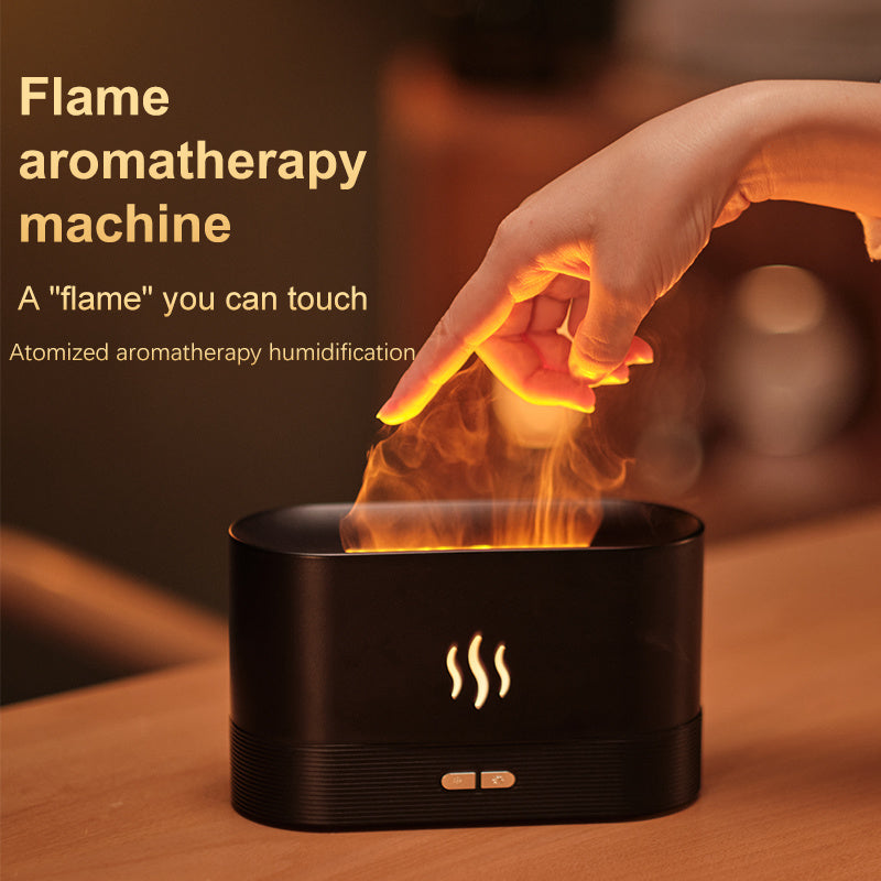 Aroma Diffuser Flame Light Mist Humidifier