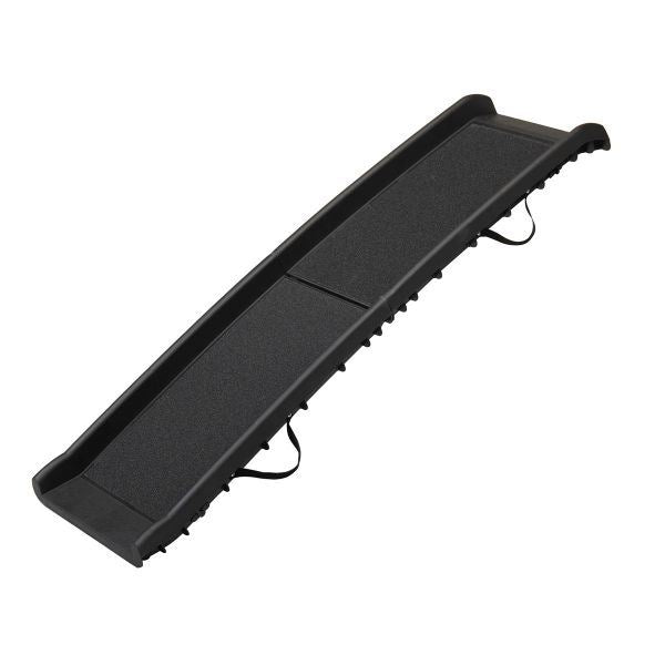 Portable Foldable Pet Ramp Climbing Ladder - Black