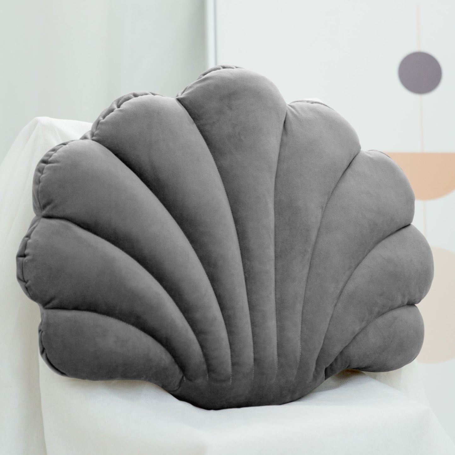 Velvet Sea Shell Pillow (Single/Double)