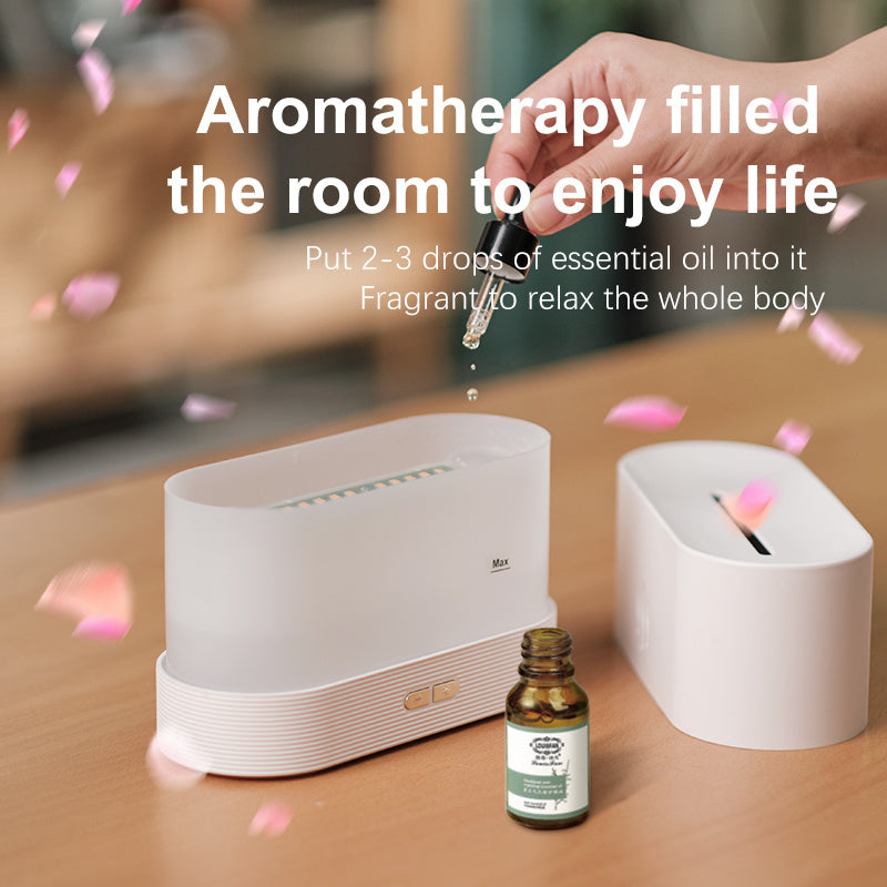 Aroma Diffuser Flame Light Mist Humidifier